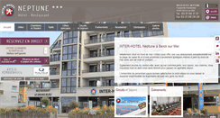 Desktop Screenshot of hotelneptuneberck.com